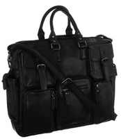 NO LOGO leather laptop bag LAP-31703-NDM-NL