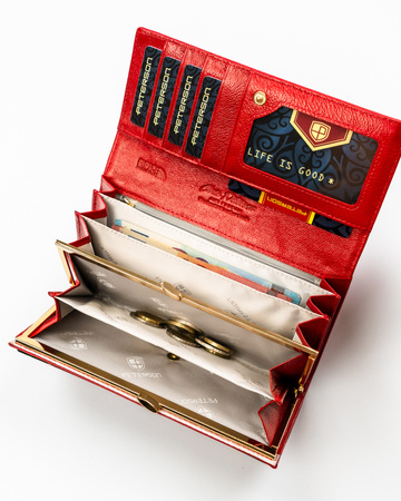 Portfel damski PTN PTN PS401-MLF Red