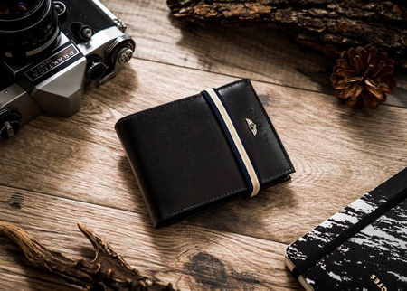 Gift Set: Men's Leather Wallet + Card Holder PTN ZM35 Peterson