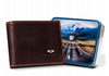 PETERSON PTN WL-1012-COM RFID leather wallet