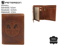 PETERSON PTN N4-EBS RFID leather wallet