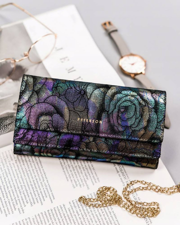 Portfel skórzany RFID PETERSON PTN 421028-MD