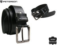 Pasek skórzany szeroki PTN PS02-BGL Black