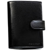 Portfel męski skórzany na blistrze 324L-GA-BL Black