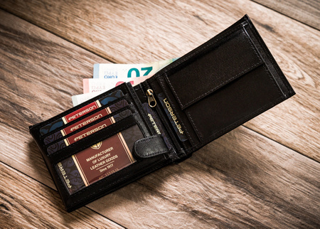 PETERSON PTN 304T RFID leather wallet