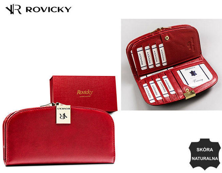 ROVICKY R-42123-SG RFID leather wallet