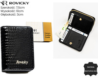 Portfel damski skórzany RH-33-1-RS Black