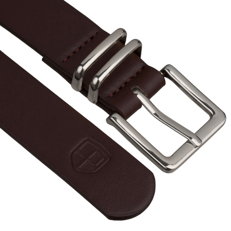 Pasek damski wąski PTN STU-19S1 Brown