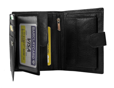 Portfel skórzany RFID NO LOGO N104L-BVT-NL