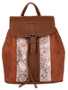 Plecak damski David Jones 6885-2 Cognac