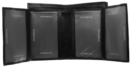 WOMEN'S leather wallet RD-03-GCL-NL Black