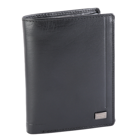 Portfel skórzany RFID PC-104-BAR Black