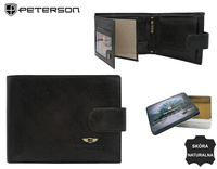 Portfel męski skórzany PTN N61L-VT BLACK