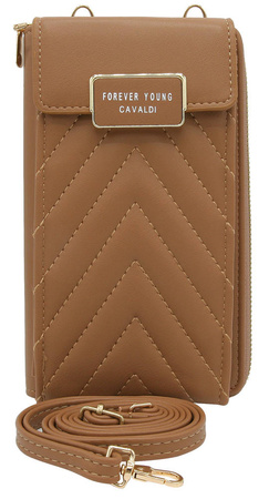 PU handbag-wallet M-10-8093 Beige