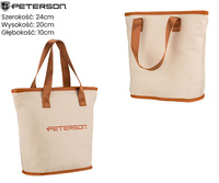 Kosmetyczka PTN KOS-DA-15 Beige-Brwon