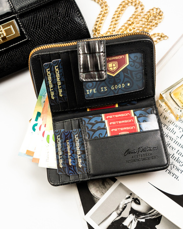 Portfel damski skórzany PTN 76112-BFBC Red