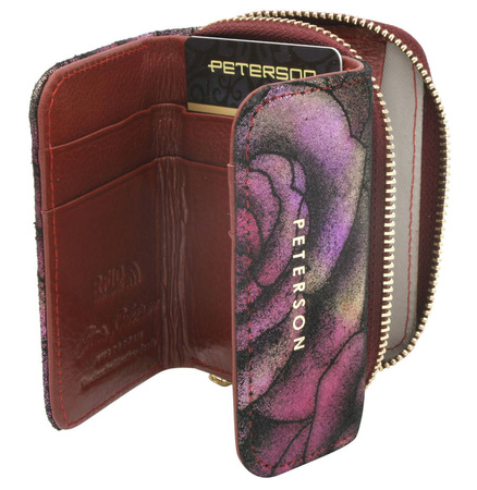 Portfel skórzany RFID PETERSON PTN 423229-MD
