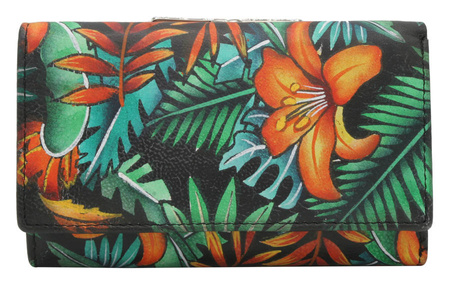 Women's leather wallet R-N55020-ART