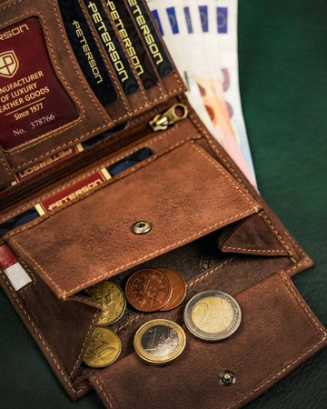 PETERSON PTN 333PW RFID leather wallet