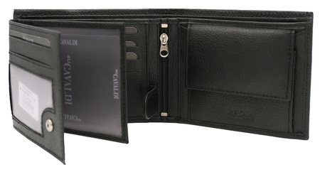 Portfel skórzany N992-GPDM Black