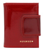 PETERSON PTN 42329-SBR RFID leather wallet