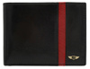 Men's leather wallet PTN N61-VTP BL-RED