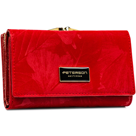 Portfel damski PTN PTN PS108-MLF Red