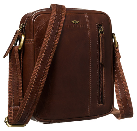 Torba skórzana + Etui PTN 705-TUM Brown