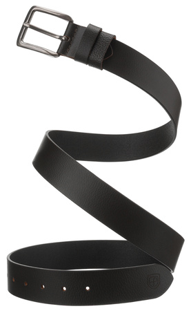 Pasek męski skórzany PTN LTP-BUF BLACK