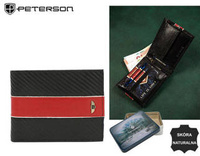 PETERSON PTN 304 MOTO3 RFID leather wallet