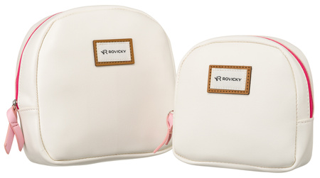 Zestaw kosmetyczek 2szt. R-261 White