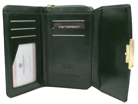 Portfel damski eko PTN 001-LAK Green