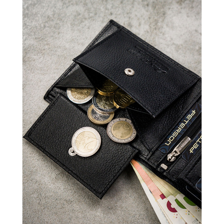 Portfel męski skórzany PTN N992-SPDM Black