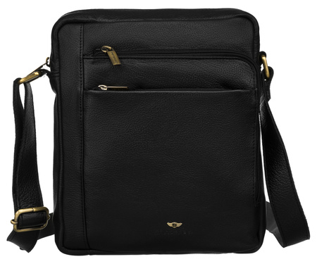 Torba skórzana PTN RIVER-NDM Black