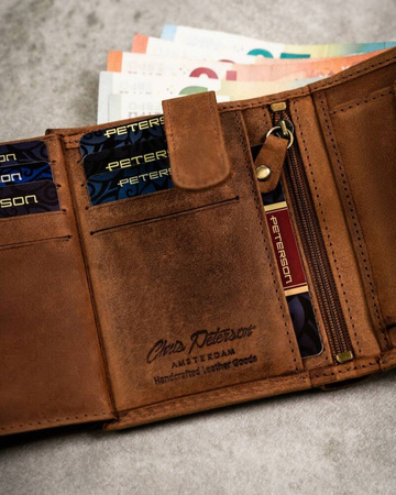 PTN SET-M-1542L-CHM Leather Set Cognac