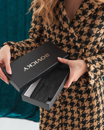 ROVICKY leather gloves R-RDS-01-B