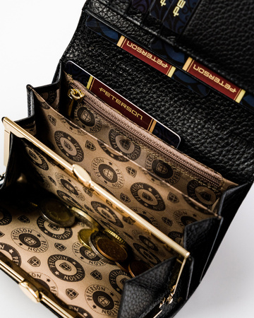 Portfel skórzany RFID PETERSON PTN ST-445