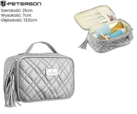 Kosmetyczka PTN KOS-DA-10 Silver