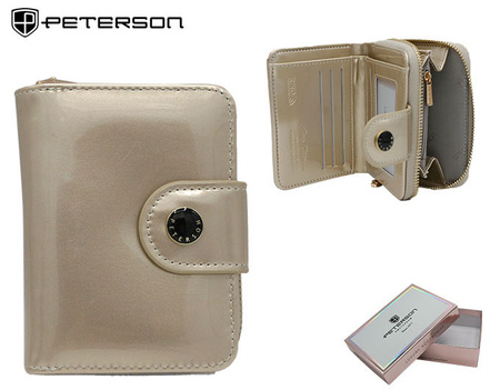 Portfel damski eko PTN 014-LAK Gold
