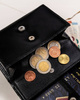 Gift set: leather wallet and key ring PETERSON PTN SET-D-02-KCS