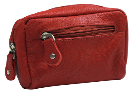 Skórzane etui na klucze KC-03-CS Red