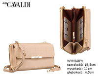Torebko portfel M-17 Beige