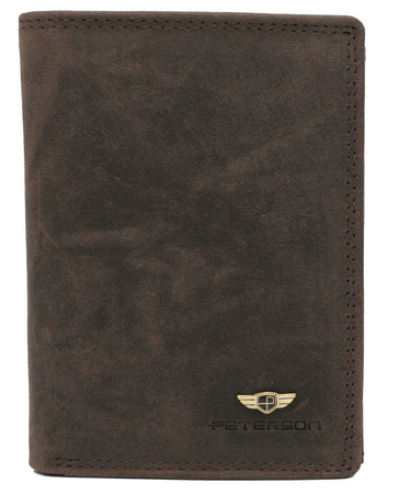 PTN Leather Wallet N4-CHM-M Brown
