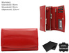 Portfel damski skórzany RD-06-LGV-NL Red