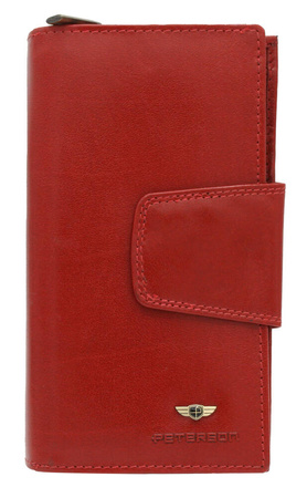 Portfel skórzany RFID PETERSON PTN 204-VTBD