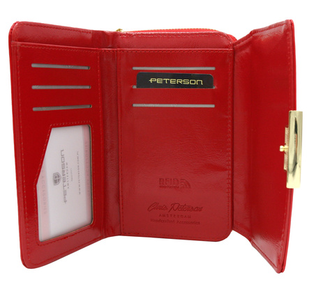 Portfel damski eko PTN 001-LAK Red