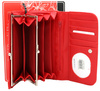 Portfel damski PU K-PAL-1B Red