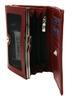 Portfe damski skórzany RV-24892-BCA Red