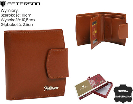 Portfel damski PTN RD-314-NGV-M Tan