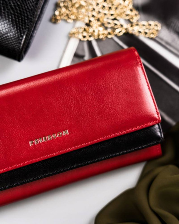 PETERSON PTN 421028-SG RFID leather wallet